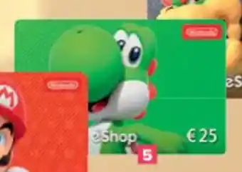 Carrefour Kaart eShop Nintendo Switch aanbieding