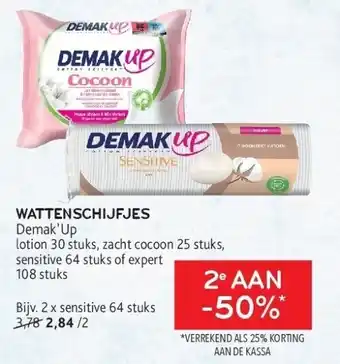 Wattenschijfjes demak’up