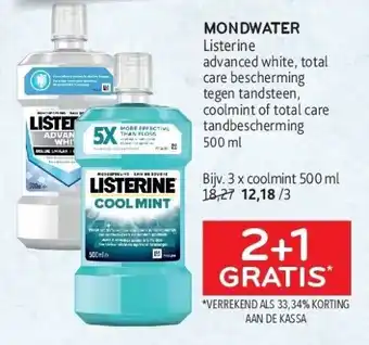 Mondwater listerine