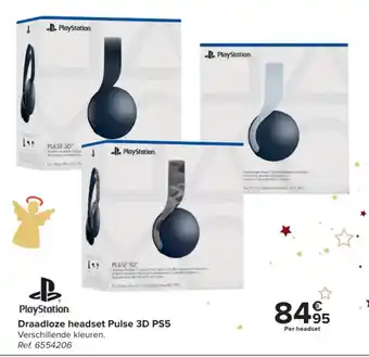 Carrefour Draadloze headset Pulse 3D PS5 aanbieding