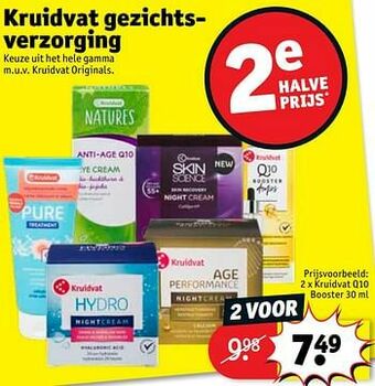 Kruidvat Kruidvat q10 booster aanbieding