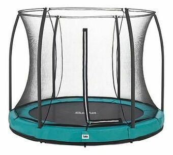 Dreamland Salta inbouwtrampoline met veiligheidsnet Comfort Edition Ground Ø 3,05 m groen aanbieding