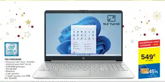 intel CORE i5 inside 15S-FQ5036NB
