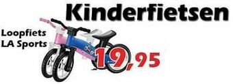 iTEK Loopfiets la sports aanbieding