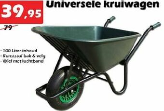 iTEK Universele kruiwagen aanbieding