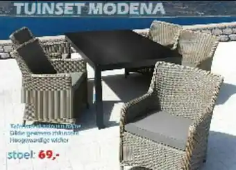 iTEK Stoel aanbieding