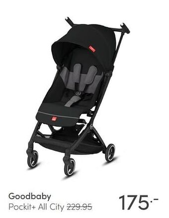Baby & Tiener Goodbaby pockit+ all city aanbieding