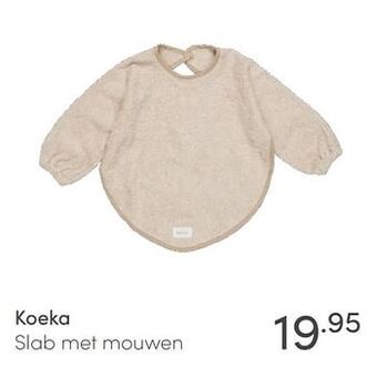 Baby & Tiener Koeka slab met mouwen aanbieding