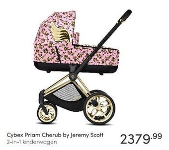 Baby & Tiener Cybex priam cherub by jeremy scott 2-in-1 kinderwagen aanbieding