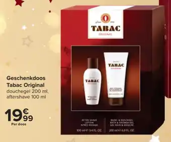 Geschenkdoos Tabac Original douchegel 200 ml, aftershave 100 ml