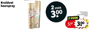 Kruidvat Kruidvat haarspray aanbieding