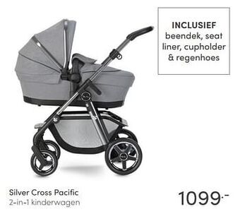 Silver cross pacific 2-in-1 kinderwagen