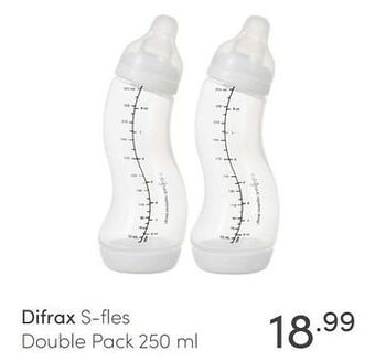 Baby & Tiener Difrax s-fles double pack aanbieding