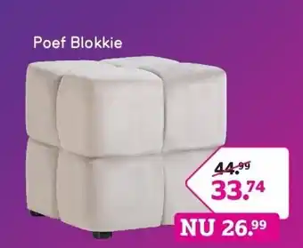 Poef blokkie