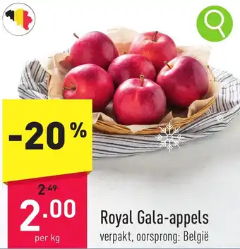 ALDI Royal Gala-appels aanbieding