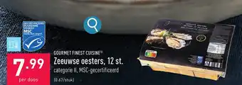 ALDI Zeeuwse oesters, 12 st. aanbieding