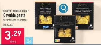 ALDI Gevulde pasta 250 g aanbieding