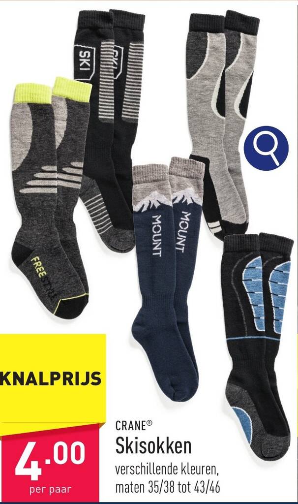 ALDI Skisokken aanbieding