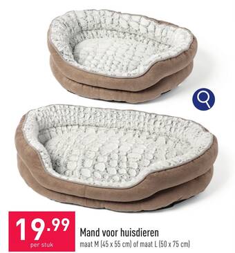 ALDI Mand voor huisdieren aanbieding