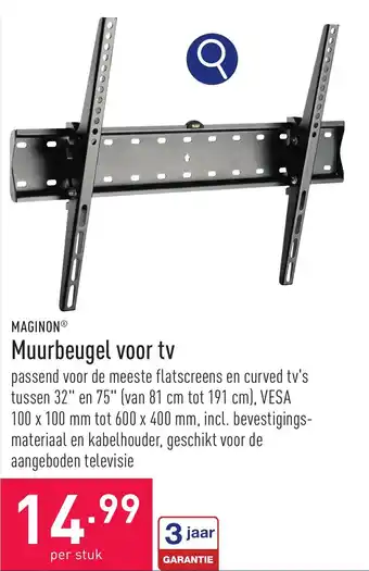ALDI Muurbeugel voor tv aanbieding