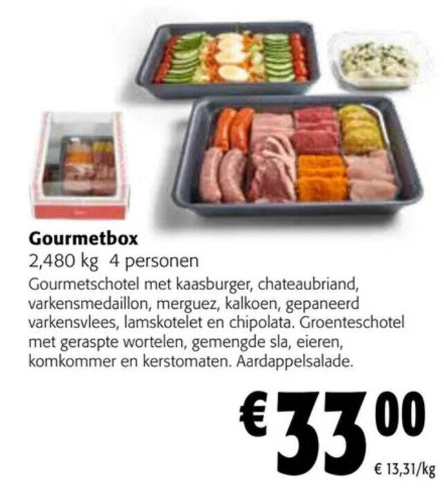Colruyt Gourmetbox aanbieding