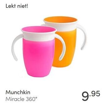 Baby & Tiener Munchkin miracle 360° aanbieding