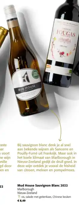 Colruyt Mud House Sauvignon Blanc 2022 aanbieding
