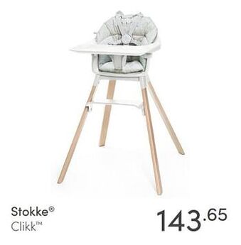 Baby & Tiener Stokke clikk aanbieding