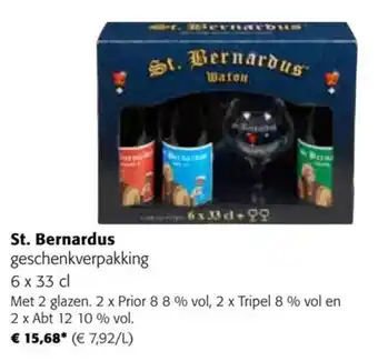 St. Bernardus geschenkverpakking 6 x 33 cl