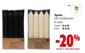 Colruyt Spaas alle minikaarsen aanbieding