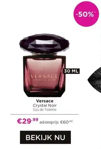 ICI PARIS XL Versace Crystal Noir 30 ML aanbieding