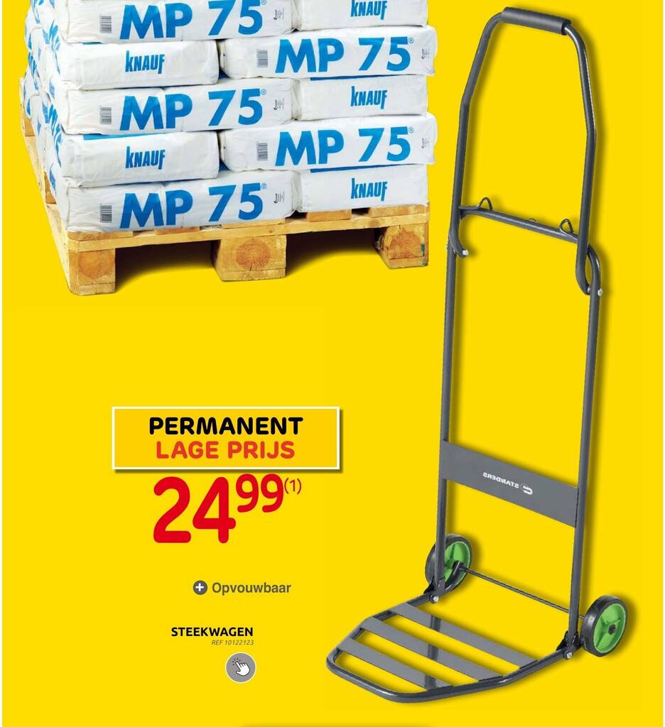BricoPlanit STEEKWAGEN aanbieding