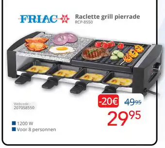 Eldi Raclette grill pierrade aanbieding