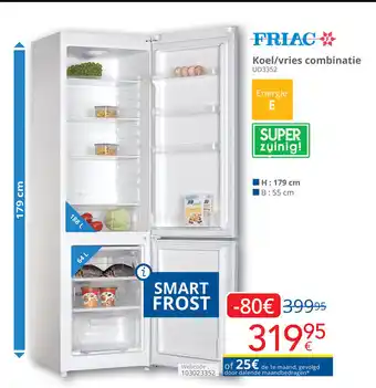 Eldi Koel/vries combinatie aanbieding