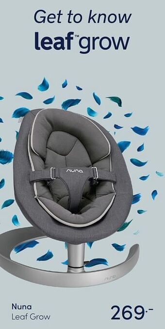 Baby & Tiener Nuna leaf grow aanbieding
