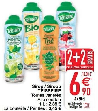 Sirop - siroop teisseire