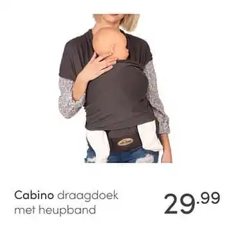 Cabino draagdoek met heupband