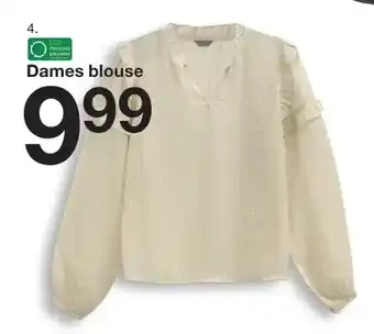 Zeeman Dames blouse Maat 36-48 aanbieding