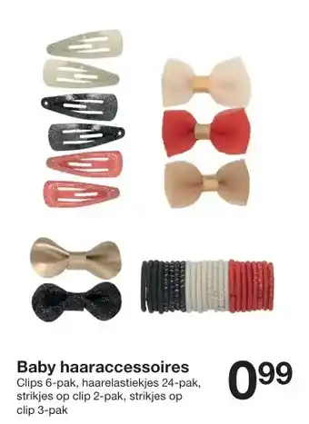 Zeeman Baby haaraccessoires aanbieding