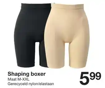 Zeeman Shaping boxer M-XXL aanbieding