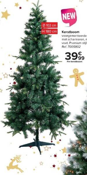 Carrefour Kerstboom aanbieding