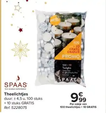 Carrefour Theelichtjes aanbieding