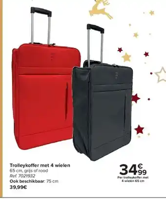 Carrefour Trolleyko er met 4 wielen aanbieding