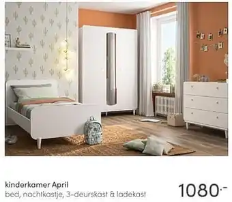 Kinderkamer april