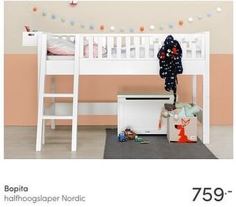 Bopita halfhoogslaper nordic