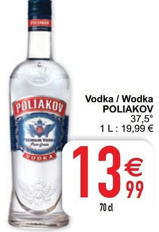 Cora Vodka - wodka poliakov aanbieding
