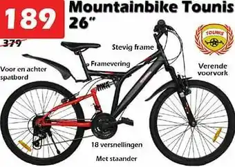 iTEK Mountainbike tounis 26`` aanbieding