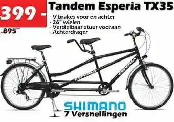 Tandem esperia tx35