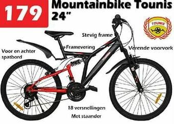 iTEK Mountainbike tounis 24`` aanbieding