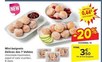 Carrefour Mini-beignets délices des 7 vallées aanbieding